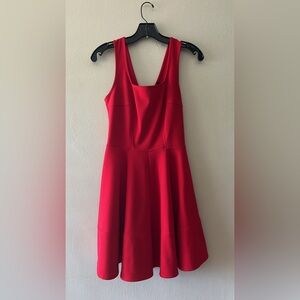 Lulu's Bright Red Sleeveless Fit & Flare Mini Dress